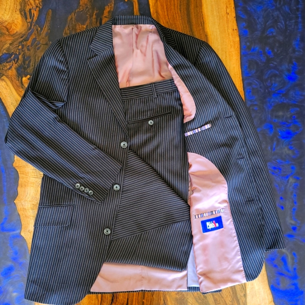 Pinstripe Suit- 2 Piece